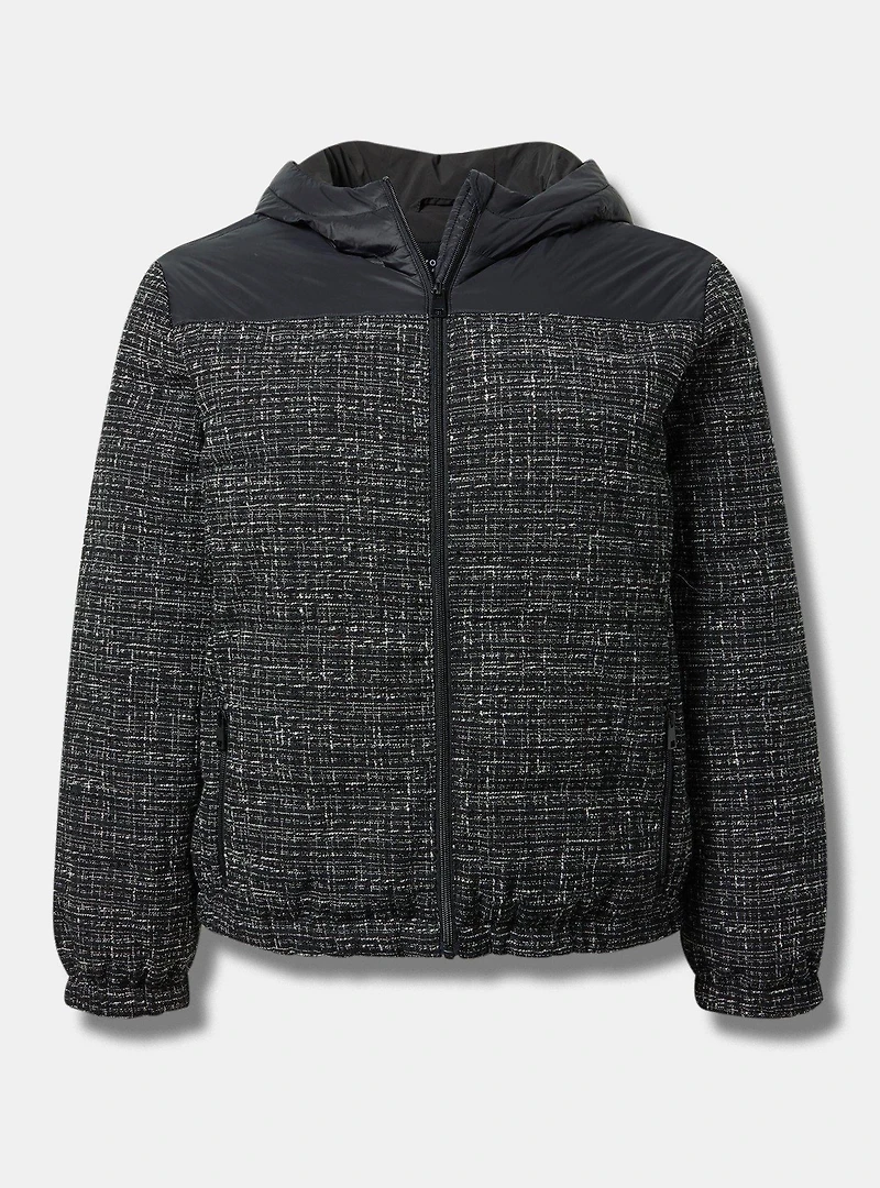 Longline Hooded Puffer