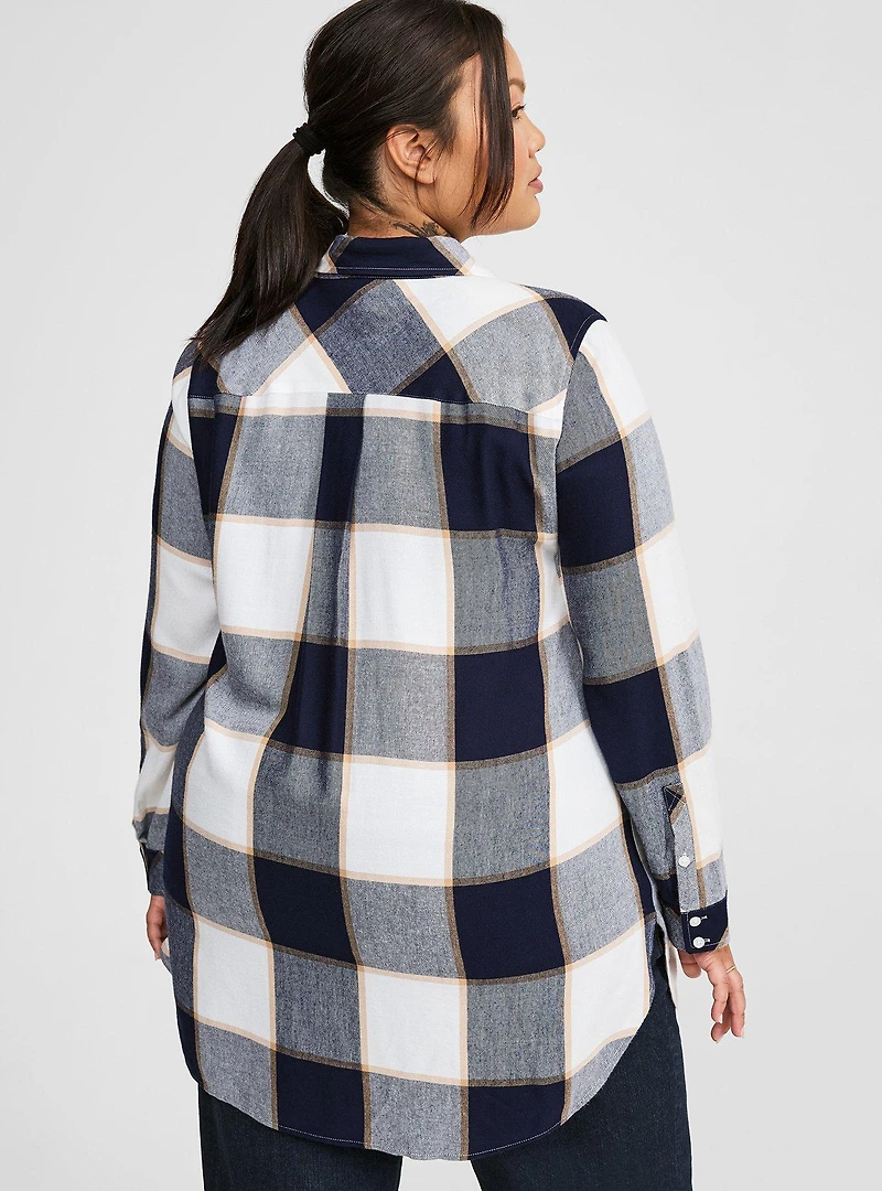 Lizzie Long Sleeve Tunic Shirt