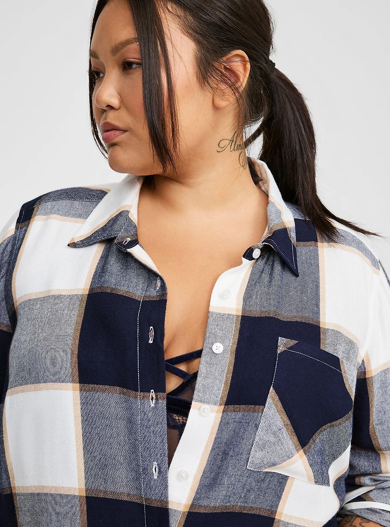 Lizzie Long Sleeve Tunic Shirt