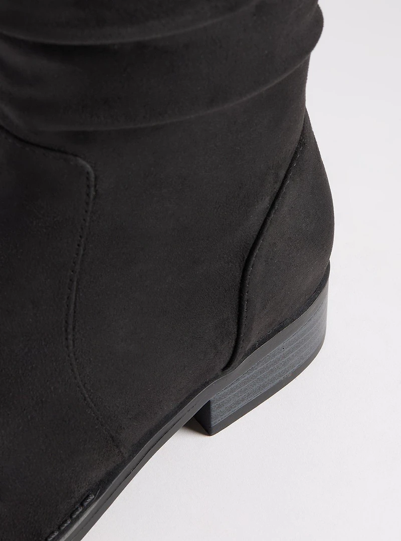 Slouch Flat Knee Boot (WW)