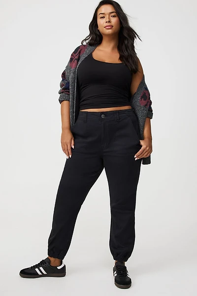 Utility Stretch Twill Jogger