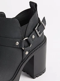 Lug Sole Heeled Bootie (WW)