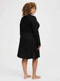 Super Soft Plush Rib Sleep Robe