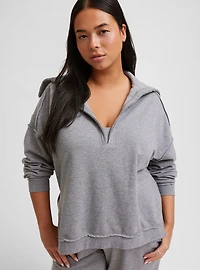 V-Neck Pullover Sweatshirt
