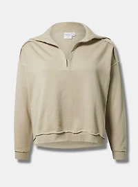 V-Neck Pullover Sweatshirt