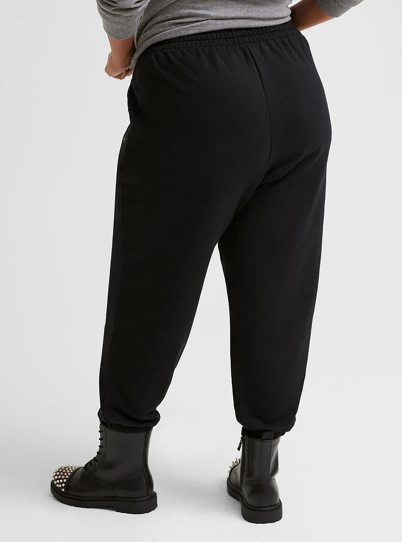 Pull-On Jogger Fleece Mid Rise Pant