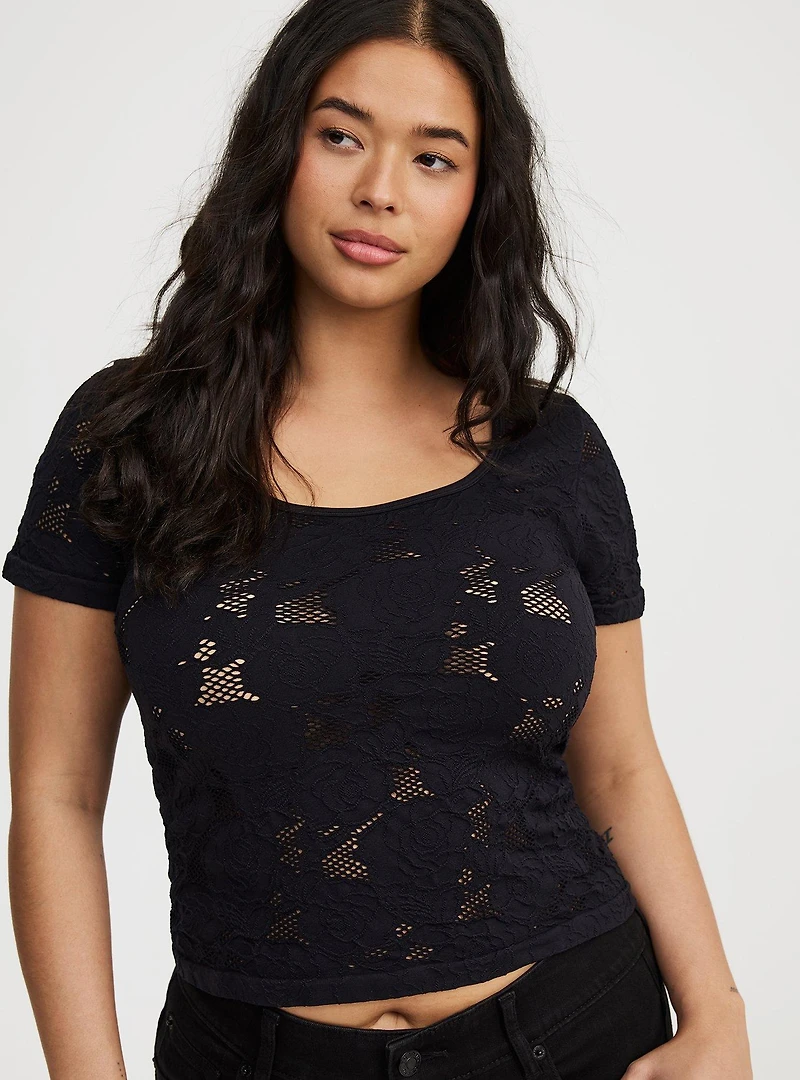 Seamless Scoop Crop Top