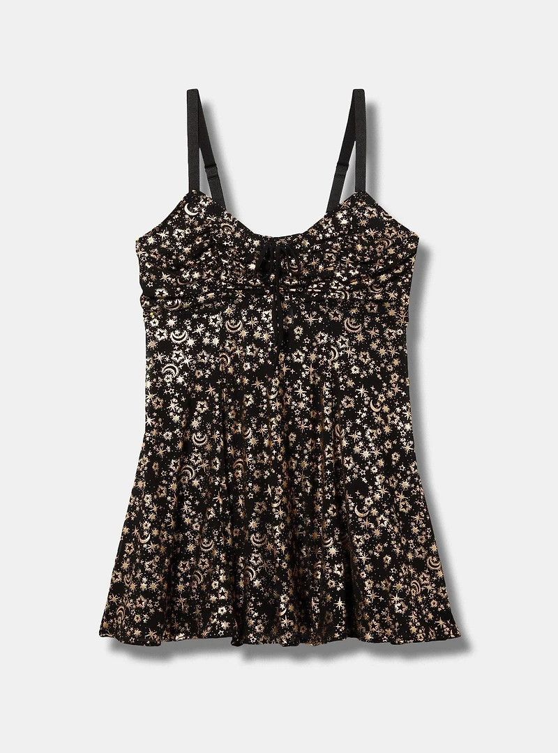 Mesh Fit & Flare Wireless Babydoll