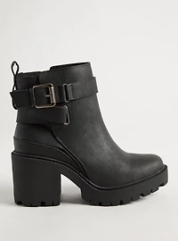 Strappy Buckle Bootie (WW)