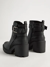 Strappy Buckle Bootie (WW)