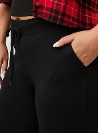 Full-Length Fleece Jogger Legging