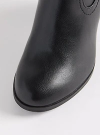 Almond Toe Heeled Knee Boot (WW)