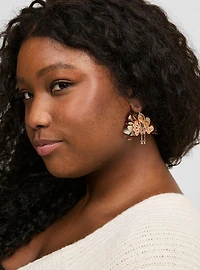 Thankful Turkey Statement Earring
