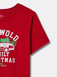 Christmas Vacation Classic Fit Cotton Crew Tee