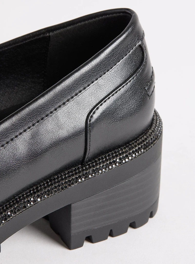 Embellished Chunky Loafer (WW)