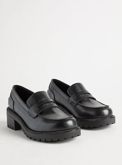 Embellished Chunky Loafer (WW)