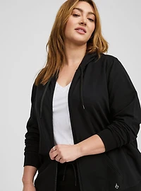 Classic Zip-Up Fleece Hoodie