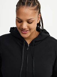 Classic Zip-Up Fleece Hoodie