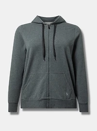 Classic Zip-Up Fleece Hoodie