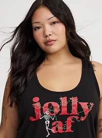 Cotton Racerback Sleep Tank