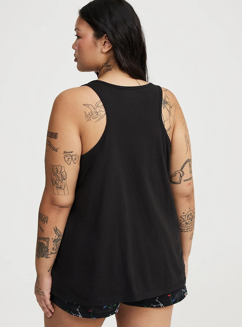 Cotton Racerback Sleep Tank