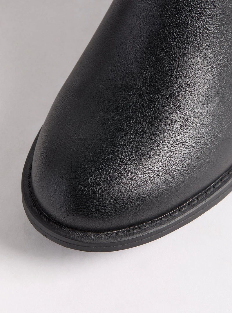 Clean Side Buckle Over The Knee Boot (WW)