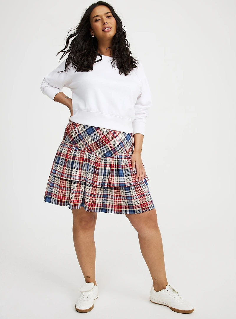 Cropped Crew Sweatshirt