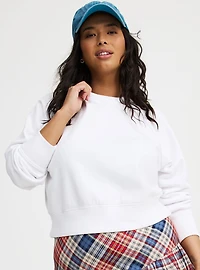 Cropped Crew Sweatshirt