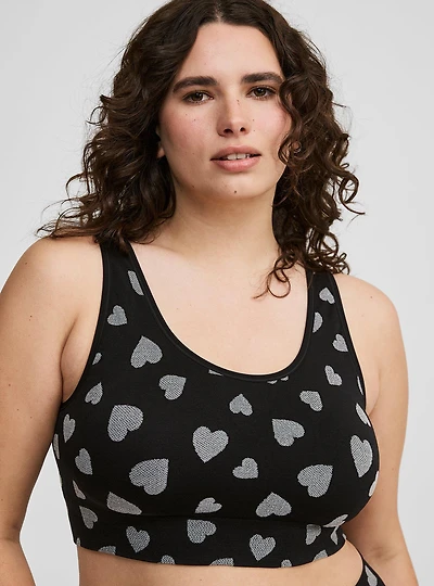 Lightly Lined Seamless Scoop Bralette
