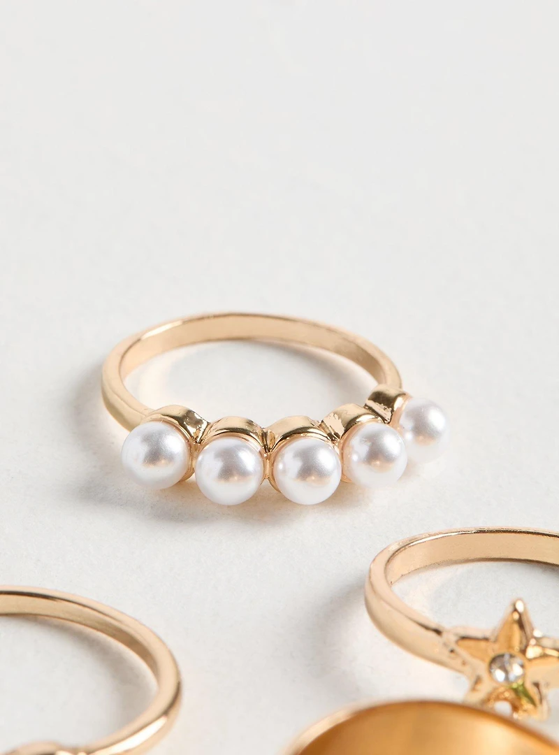 Holiday Lights Ring Set
