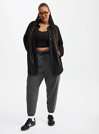 Brushed Fleece Active Shacket