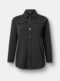 Brushed Fleece Active Shacket