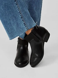 Textured Cuff Bootie (WW