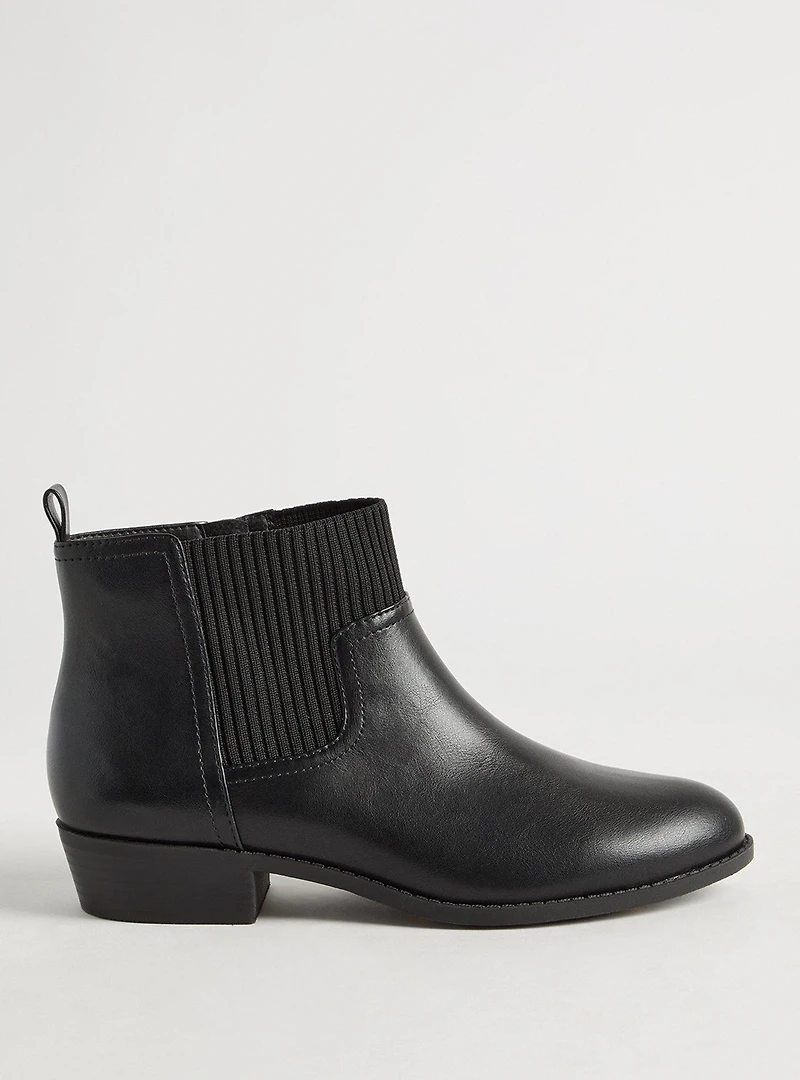 Textured Cuff Bootie (WW