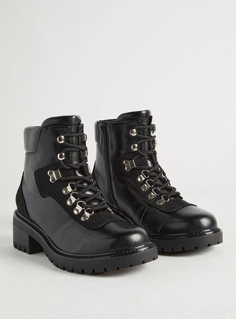 Lace-Up Hiker Bootie (WW