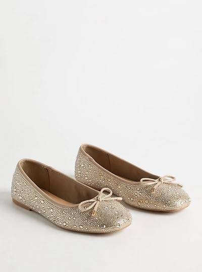 Embellished Bow Flat (WW)