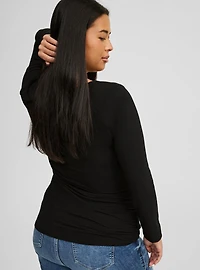 Super Soft Ribbed Sweetheart Top