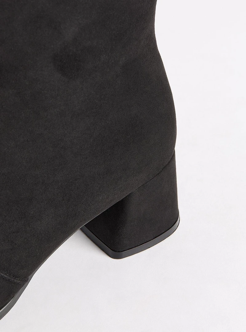 Ankle Block Heel Bootie (WW