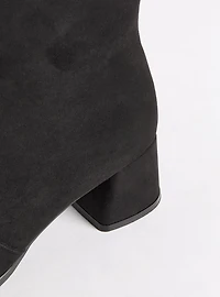 Ankle Block Heel Bootie (WW