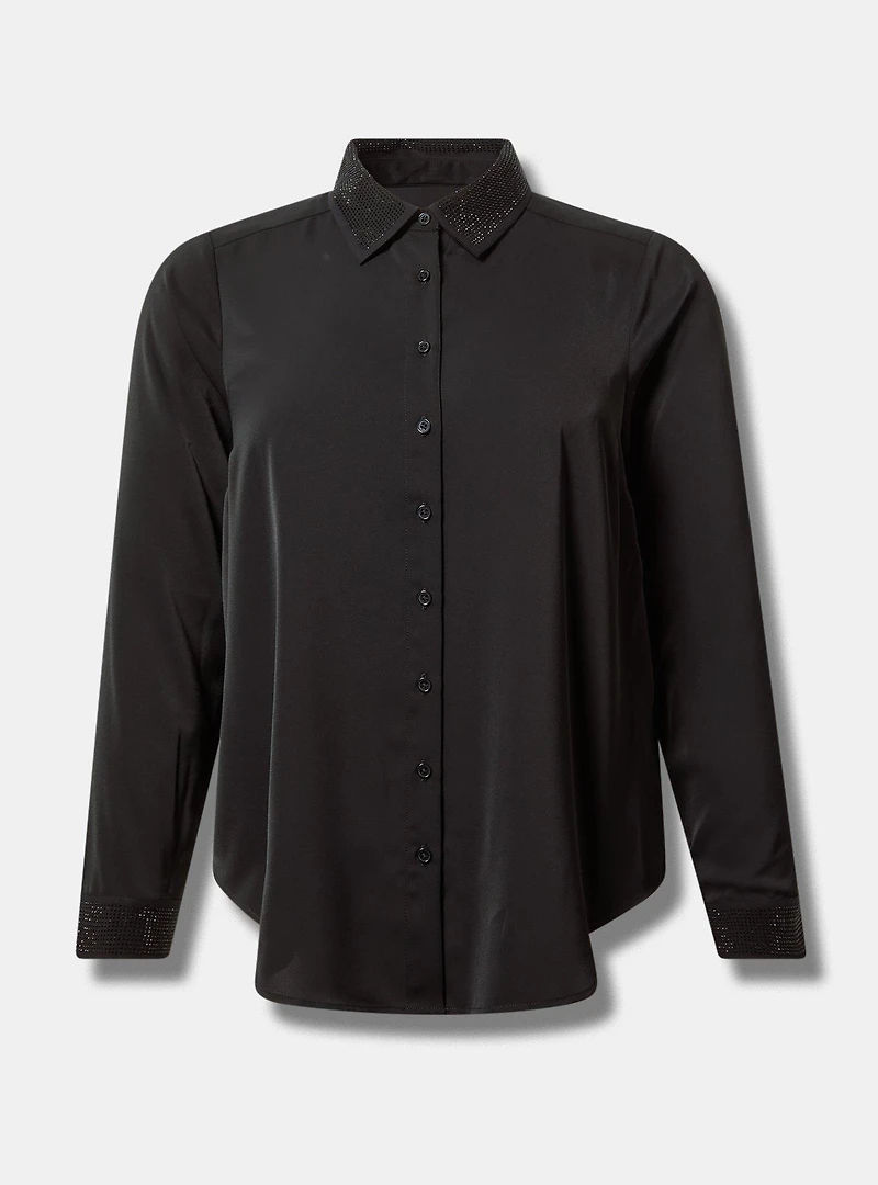 Lizzie Long Sleeve Embellished Shirt