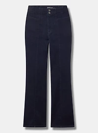 High-Rise Corset Flare Jean