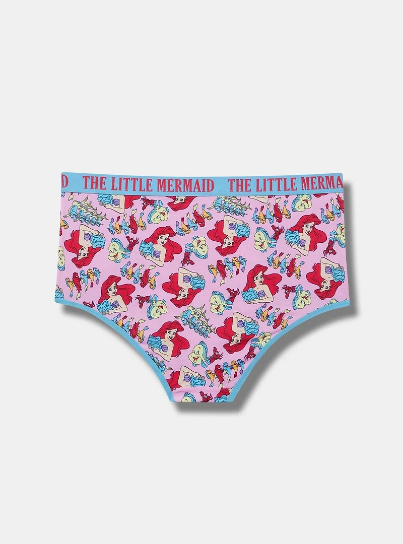 Little Mermaid Cotton Brief Mid-Rise Panty