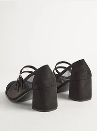 Mesh Mary-Jane Heel (WW)