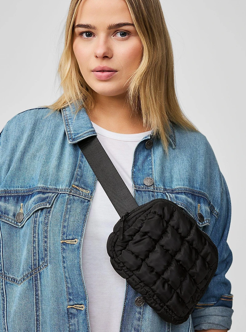 Quilted Belt Bag