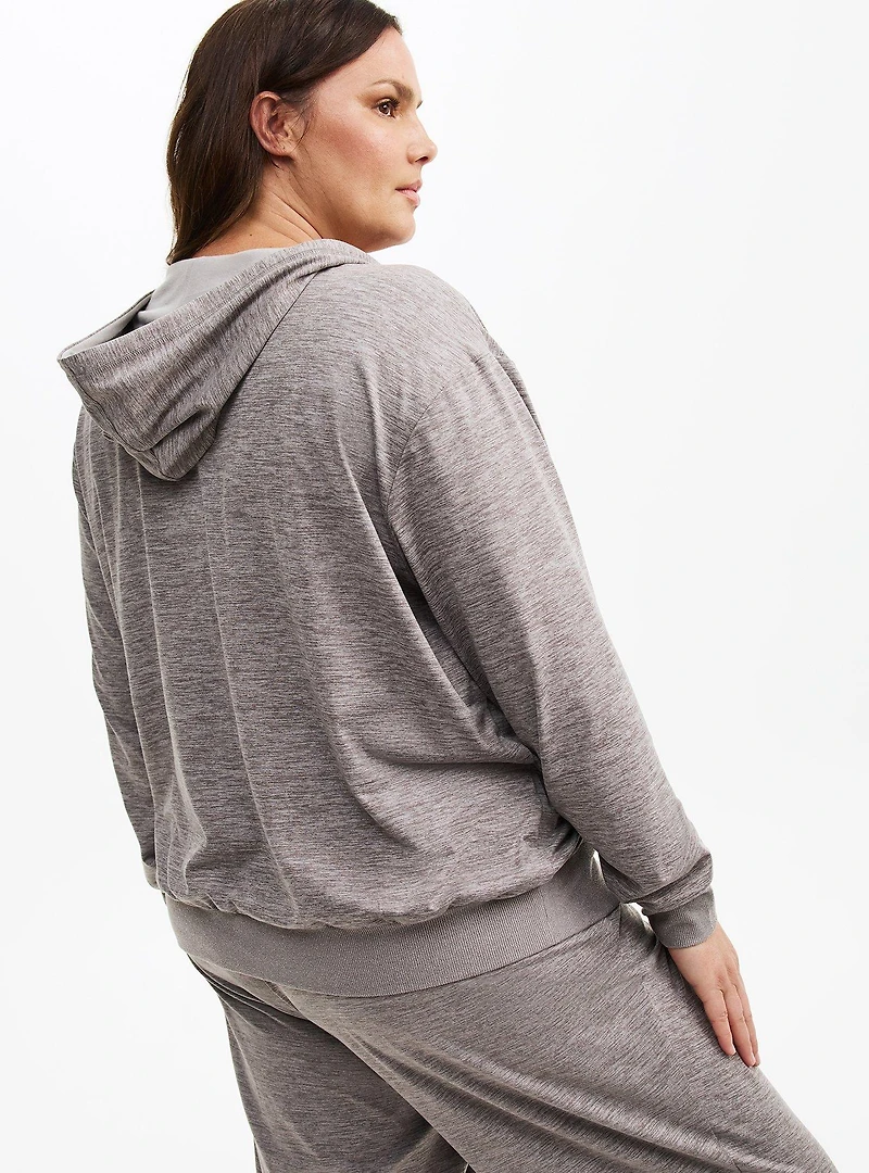 TRU Super Soft Performance Jersey Full Zip Active Hoodie