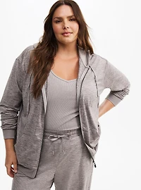 TRU Super Soft Performance Jersey Full Zip Active Hoodie