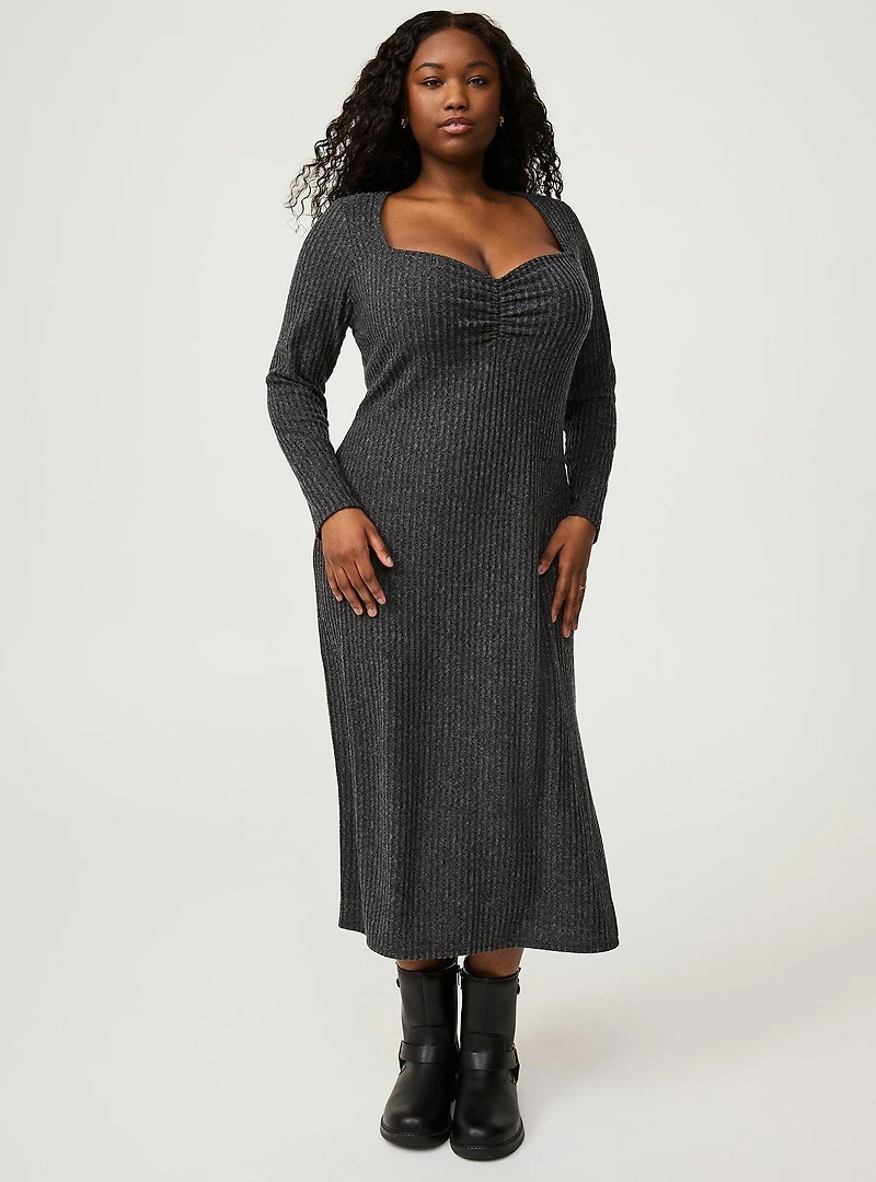 Column Tea Length Dress