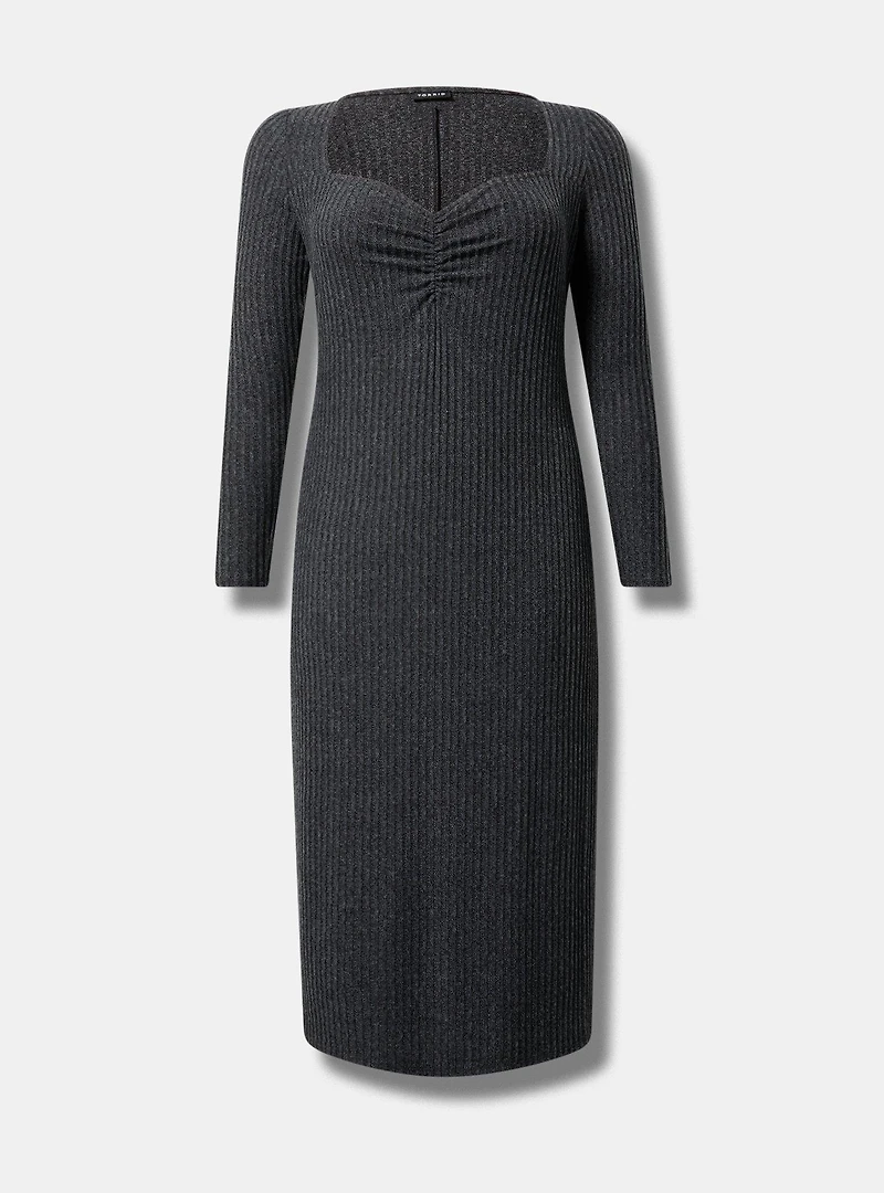 Column Tea Length Dress