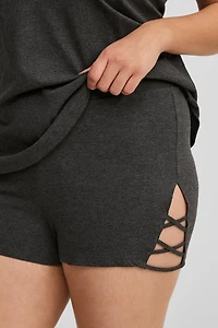 Foxy Lattice Sleep Boyshort
