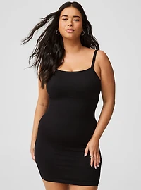Lightly Lined Seamless Rib Slip